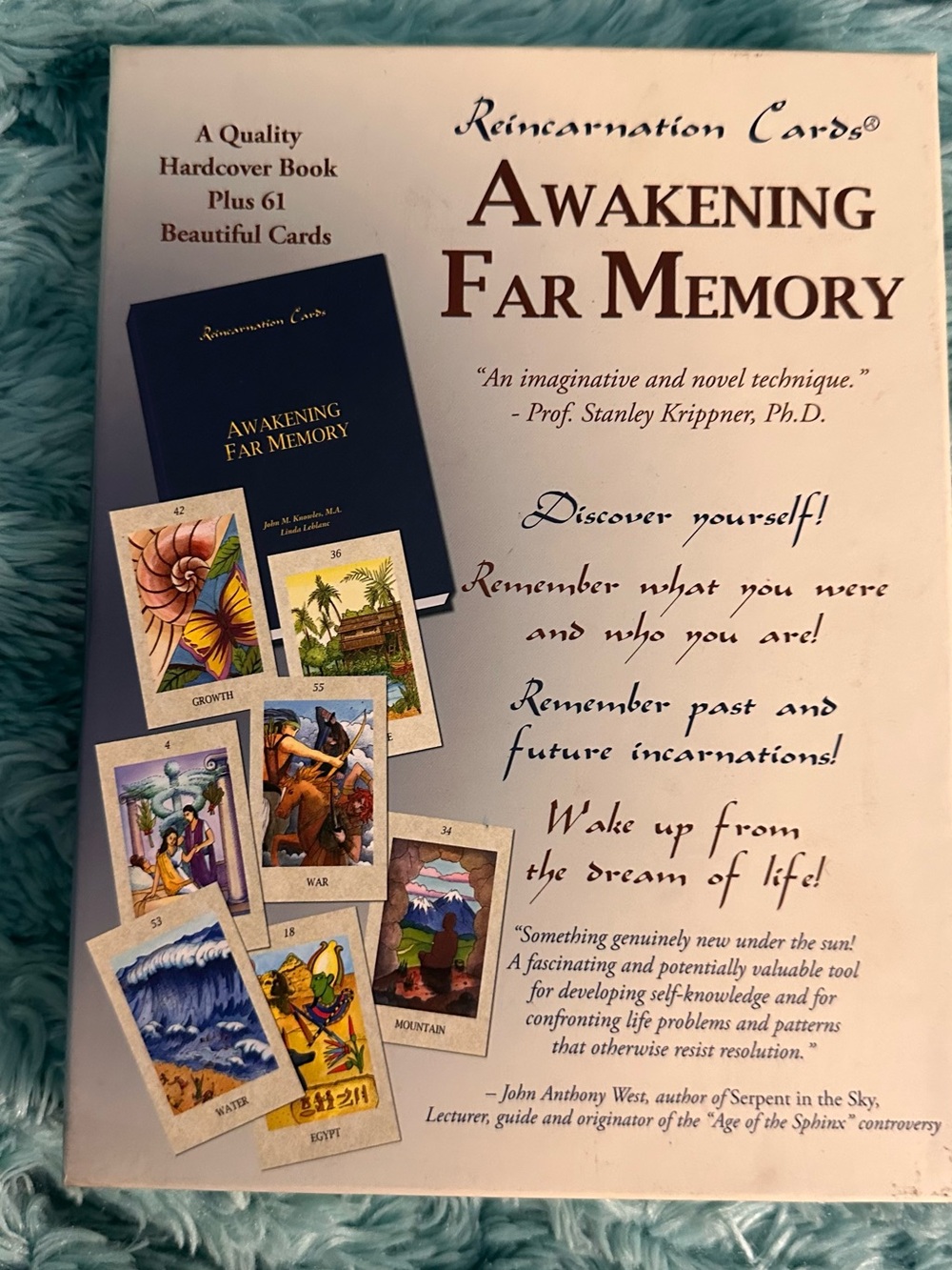 Reincarnation Cards : Awakening Far Memory by Linda LeBlanc and John Knowles